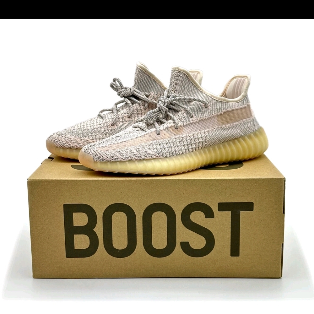 Adidas Yeezy Boost 350 Gray V2 Lundmark Non-Reflective Sneaker Sport Streetwear